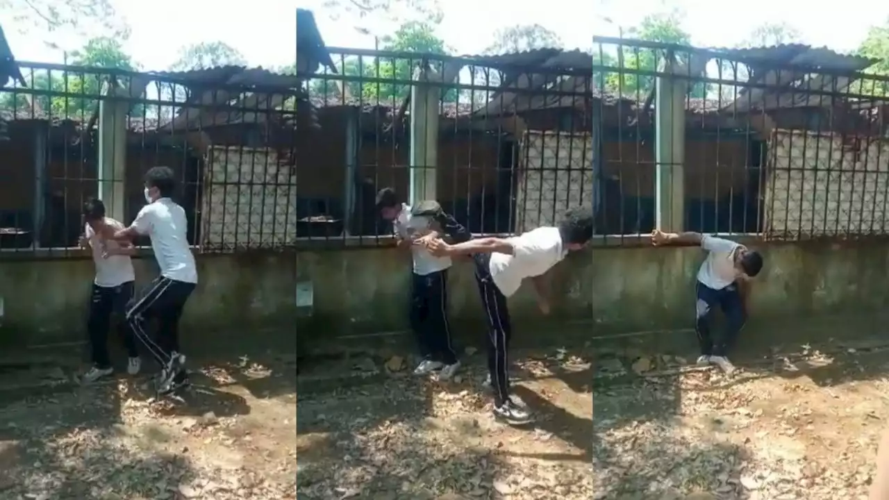 VIDEO: Alumno golpea brutalmente a su compañero en Chiapas; casi lo noquea