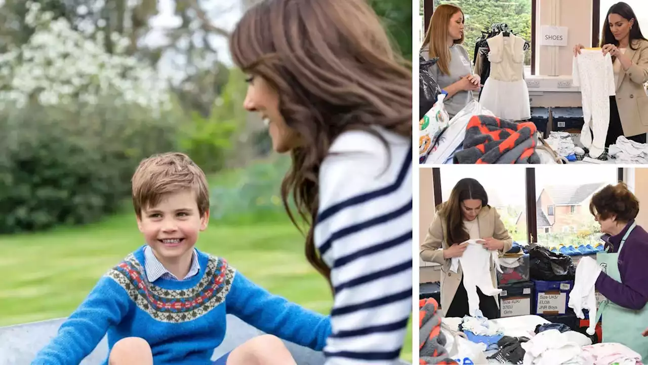 ‘I can’t believe Louis is five!’: Kate confesses to charity volunteers time is flying as her youngest son turns five years old