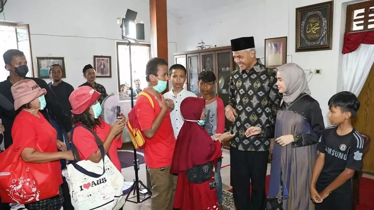 Open House Lebaran Idul Fitri Ala Ganjar Pranowo yang Tak Pandang Agama hingga Dihadiri Difabel