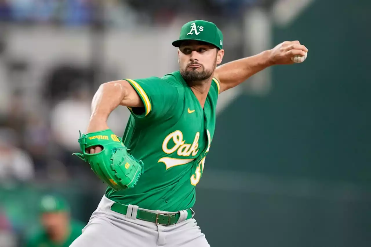 Athletics dominated by deGrom, Rangers and lose seventh straight series