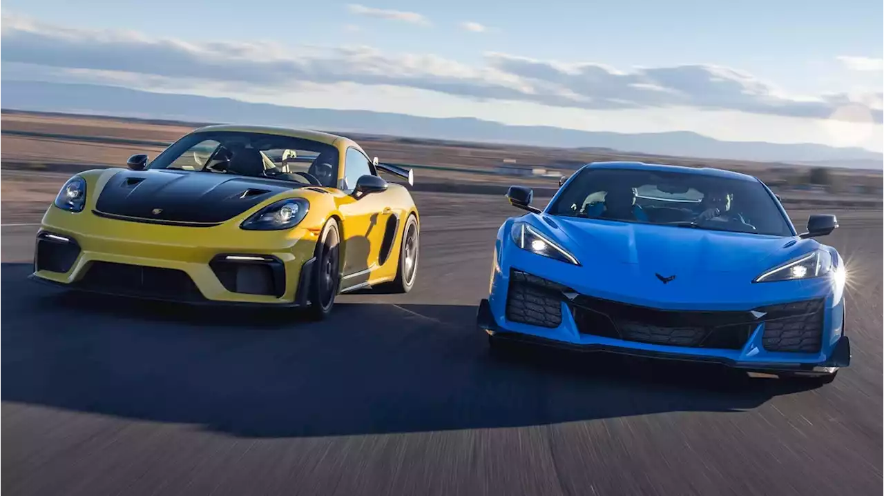 2023 Chevrolet Corvette Z06 vs. Porsche Cayman GT4 RS: Mid-Engine Maestros