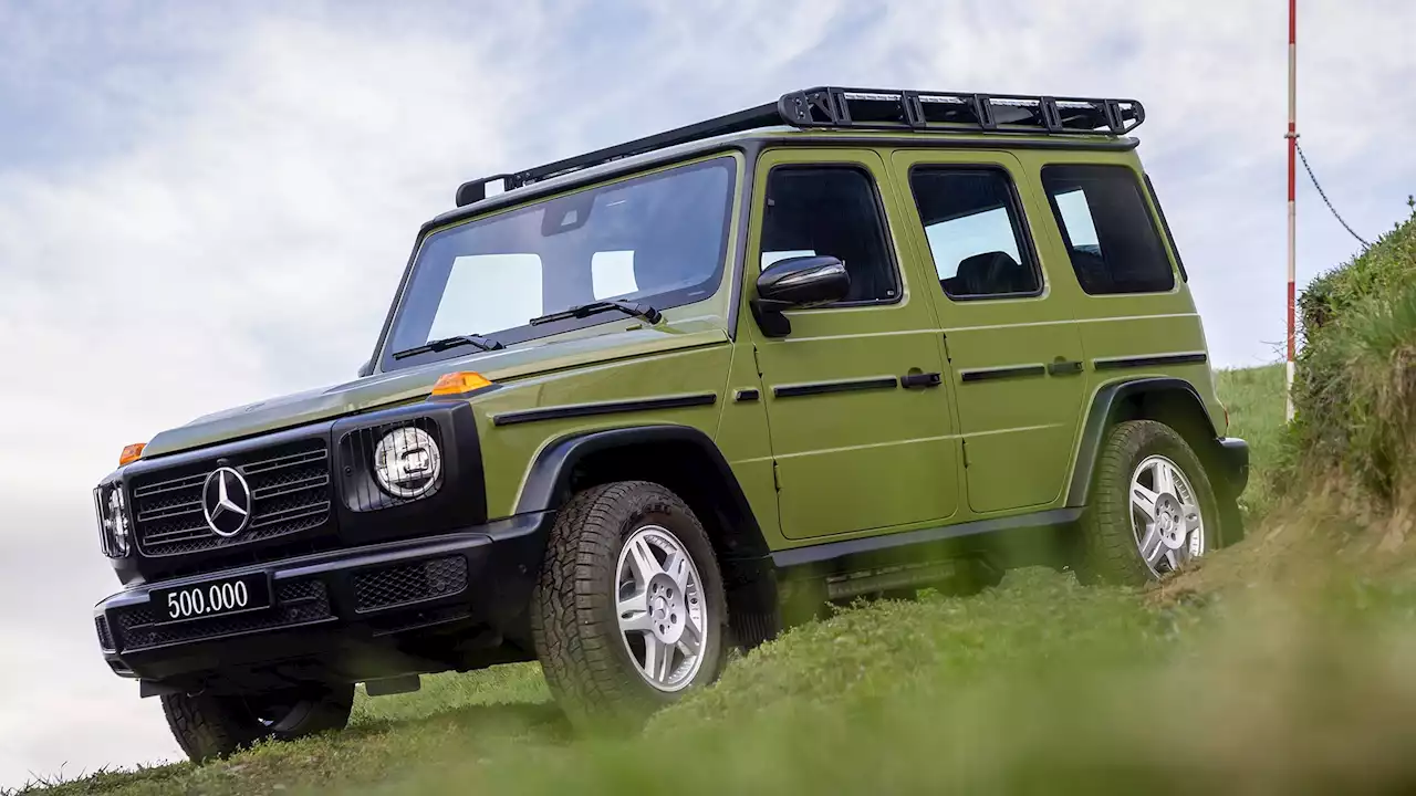 Mercedes-Benz G-Class Production Milestone Celebrated With Rad Retro G-Wagen