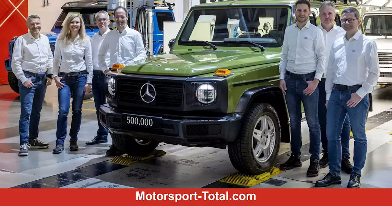 Meilenstein: 500.000ste Mercedes-Benz G-Klasse läuft vom Band