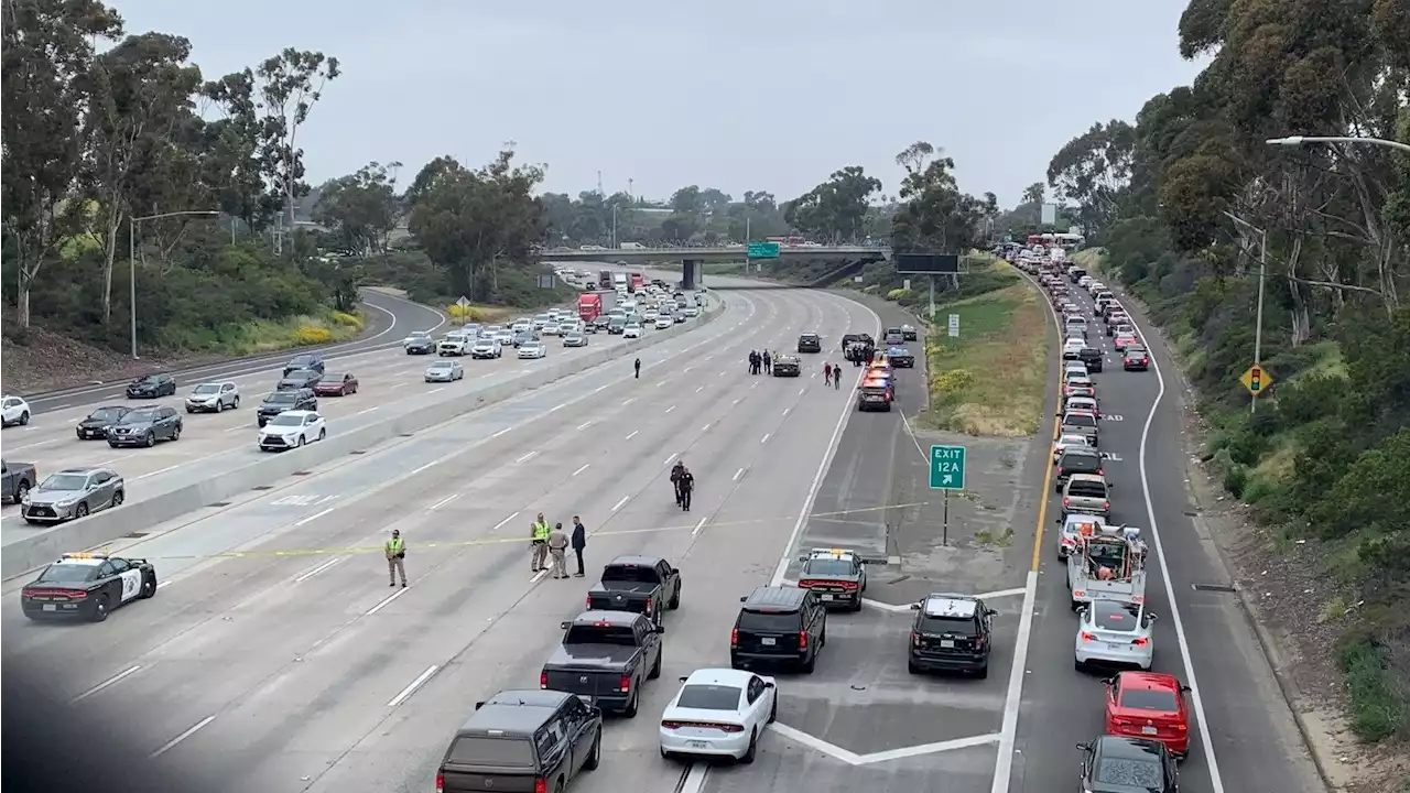 Northbound I-805 Near Imperial Ave Shut Down Amid Police Activity