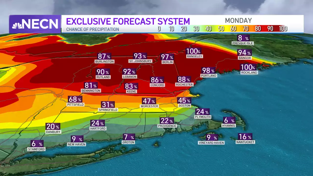 Classic Spring Weather Pattern Continues This Week in New England