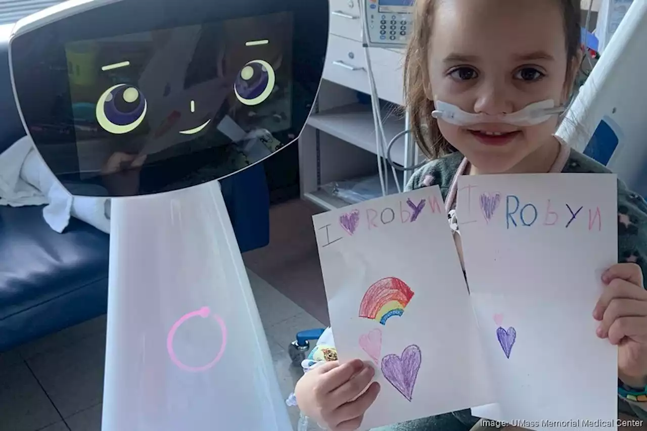 Meet Robin, UMass Memorial's New Pediatric Robot