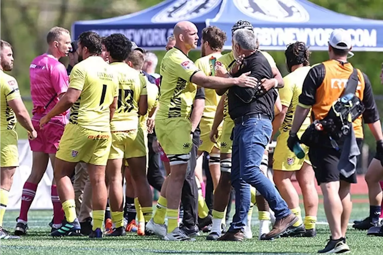 WATCH | Ugly scenes as SA coach Pote Human slaps counterpart in Major League Rugby brawl | Sport