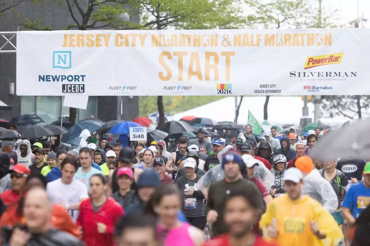 I slogged through the Jersey City Marathon & 1/2 Marathon in a wild downpour. Here’s my honest review.