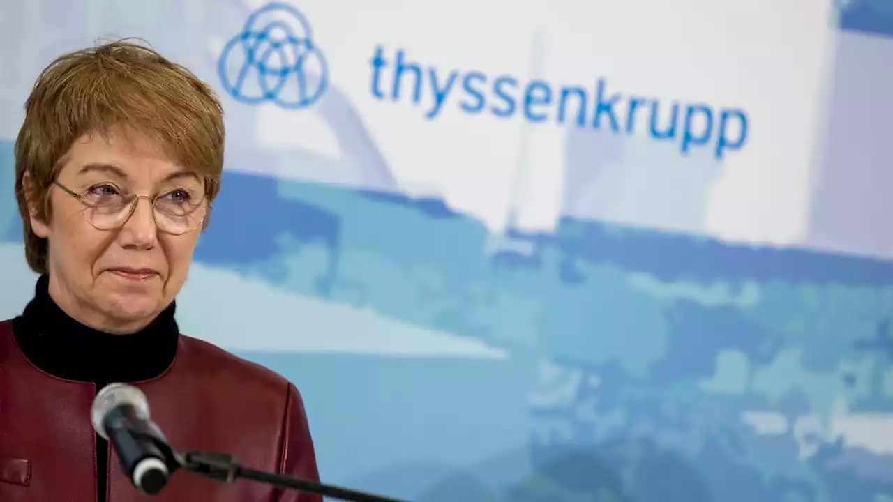 Thyssenkrupp-Chefin Merz tritt vorzeitig ab