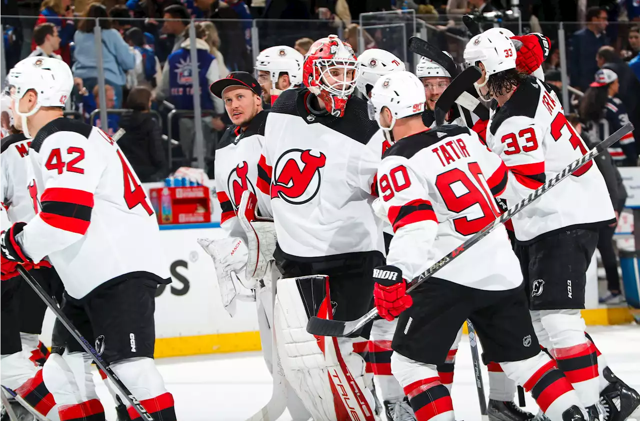 Devils still impressed by Akira Schmid’s huge Game 3: ‘Hell of a game’