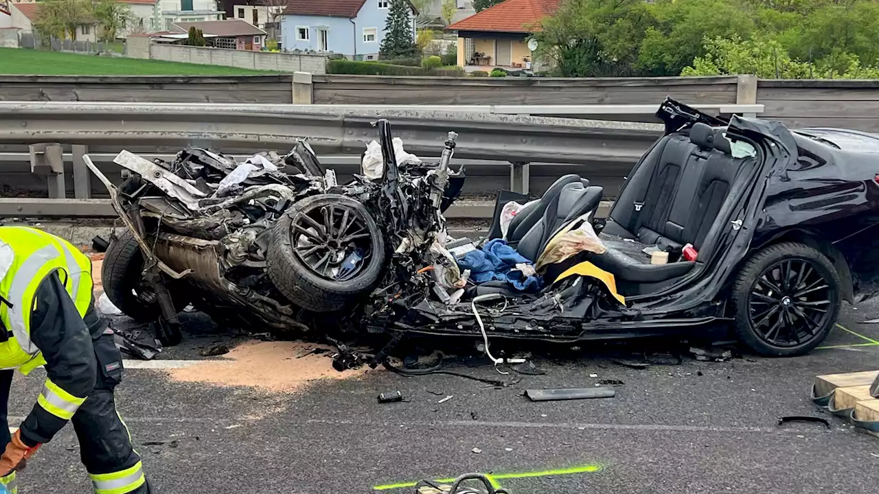 Zwei Tote bei Horror-Crash auf der S4 in Niederösterreich