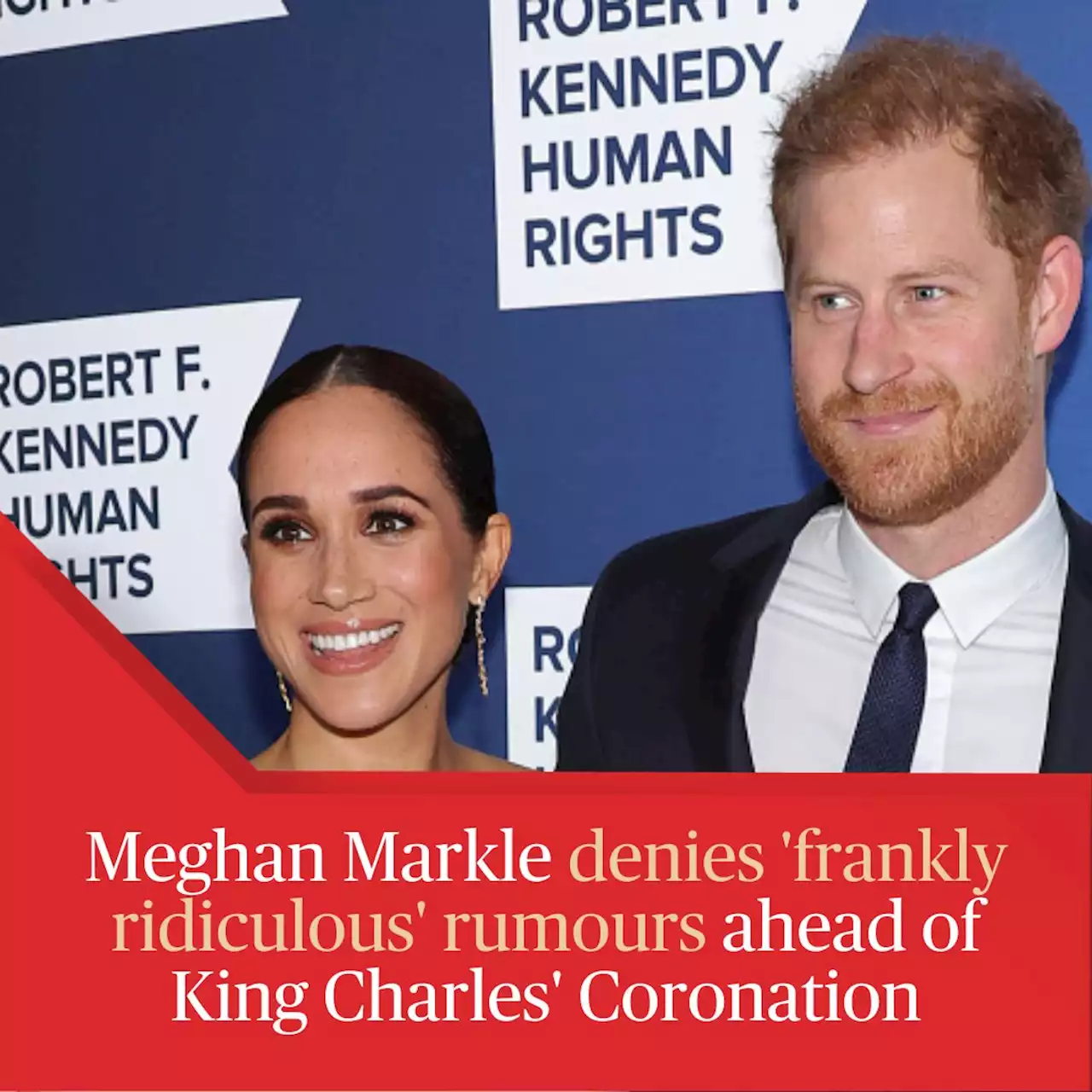 Meghan Markle denies 'frankly ridiculous' rumours ahead of Charles' Coronation