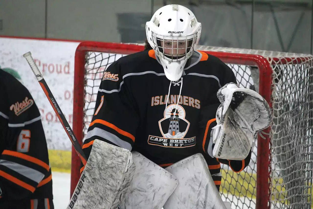 Cape Breton West Islanders' Rhyah Stewart records most saves in NSU18MHL in 2022-23 | SaltWire