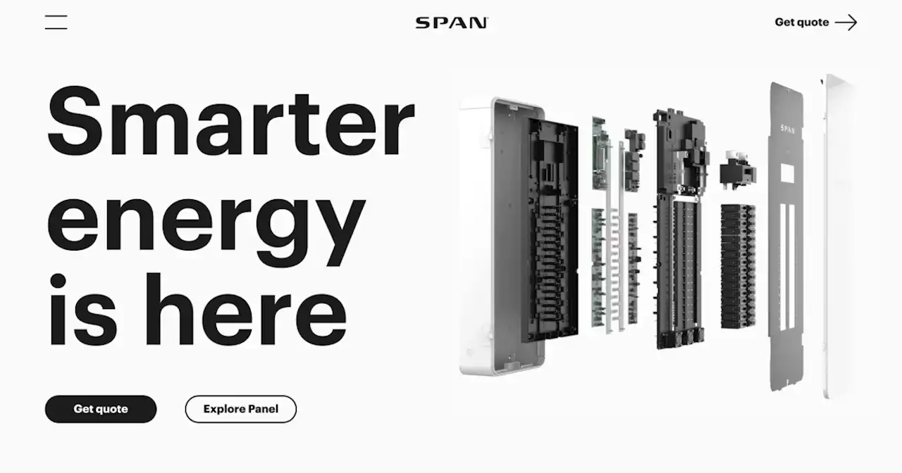 SPAN® Home | Smarter energy is here