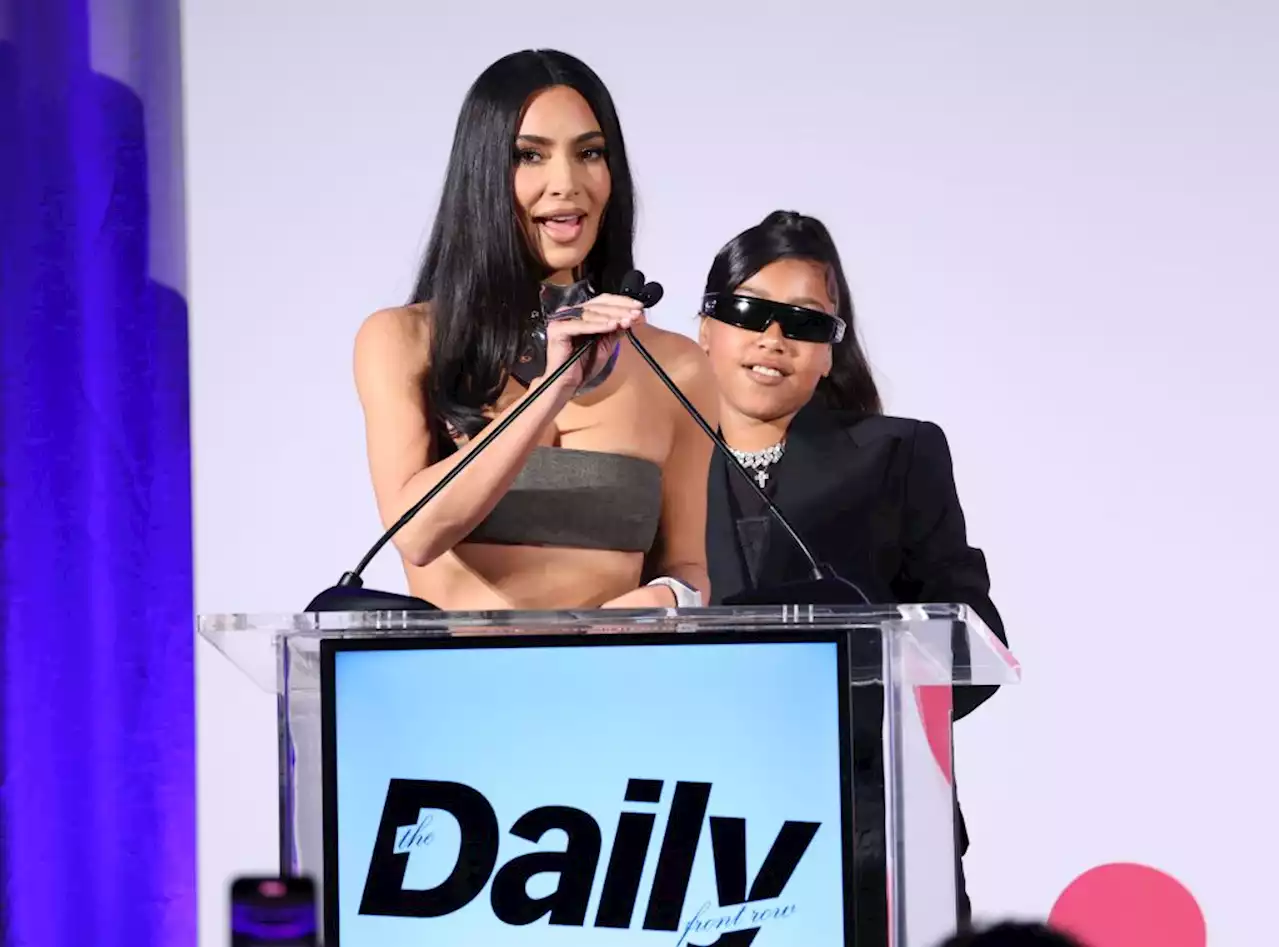 North West Presented a Fashion Award With Mom Kim Kardashian & Our 9-Year-Old Selves Could Never