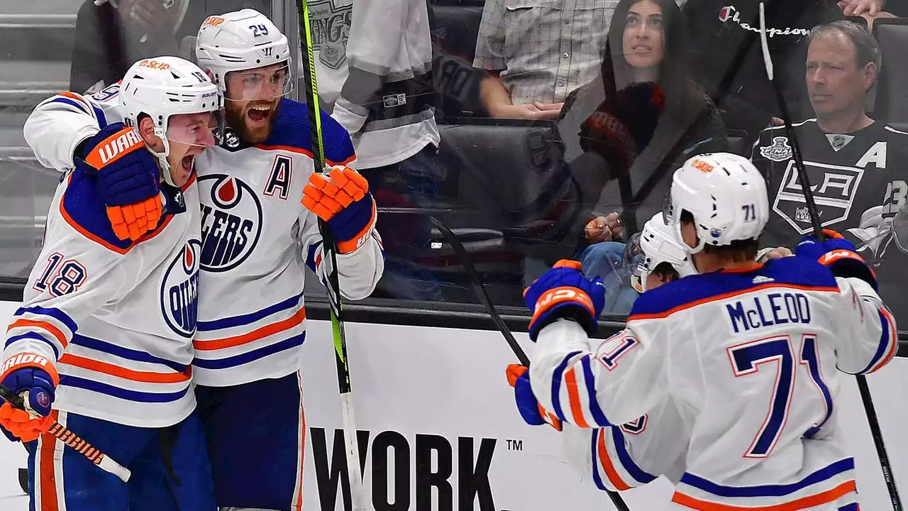 Playoffs in der NHL: Draisaitl trifft doppelt für Oilers gegen Kings