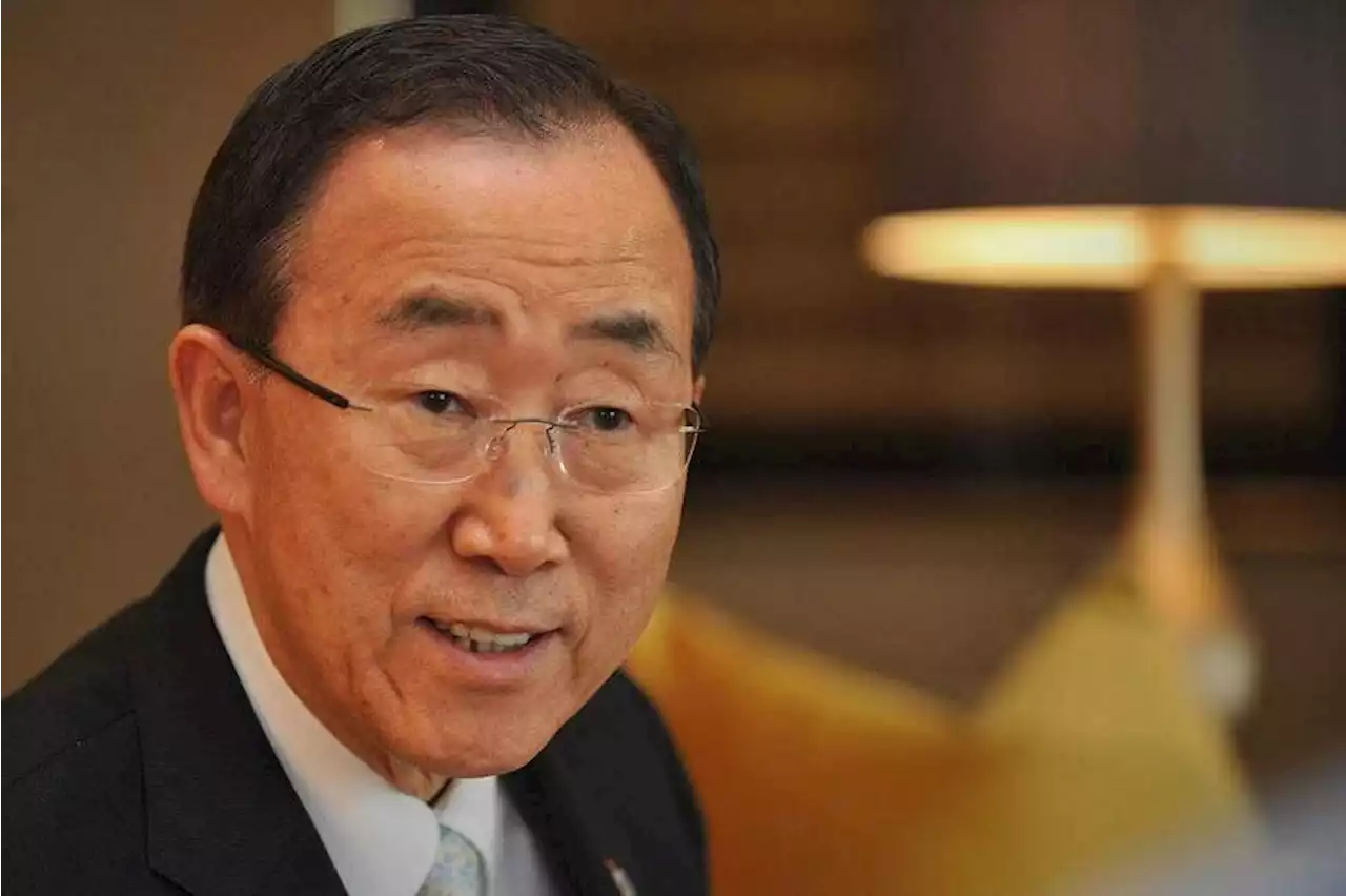 Former UN chief Ban Ki-moon in Myanmar: State media