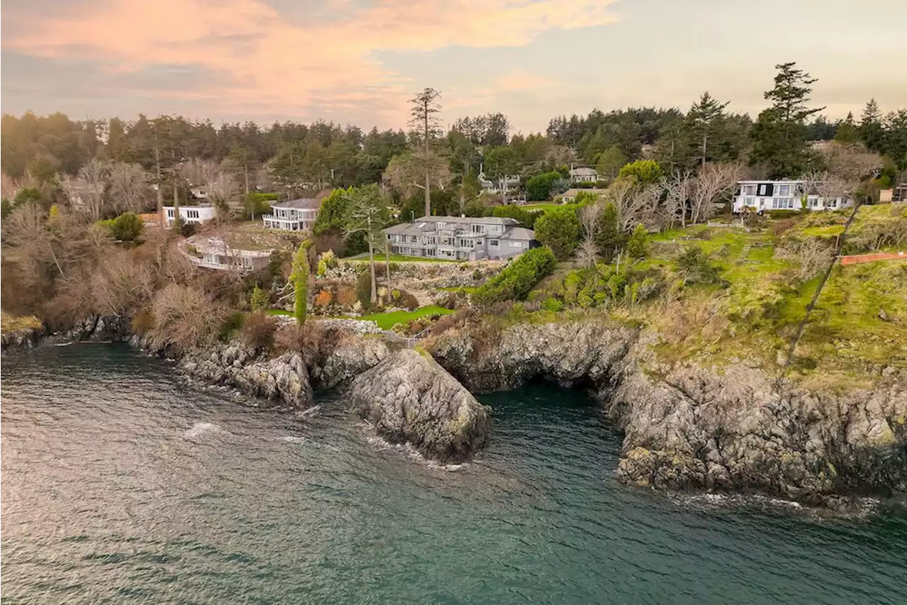 Escape to Paradise at this $4.9M Waterfront Estate in Saanich