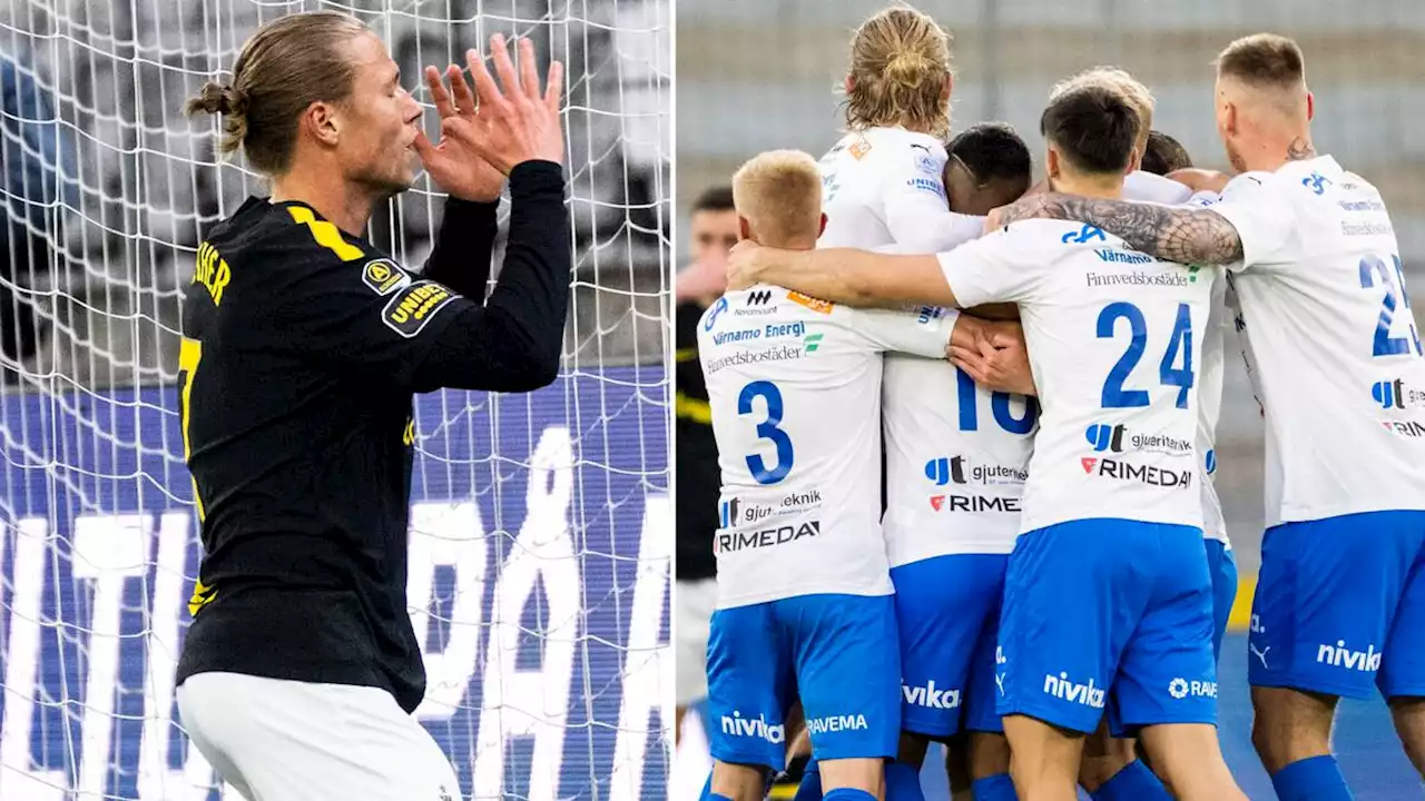 Fotboll: Dubbla skrällar när AIK och Mjällby förlorade