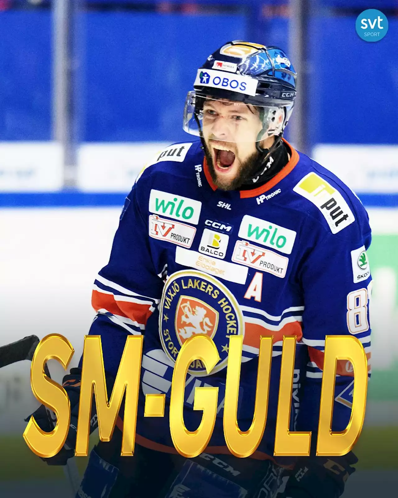 Ishockey: ”Ögon i nacken-mål” när Växjö tog hem SM-guldet