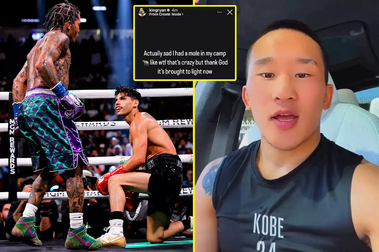 Ryan Garcia confirms Gervonta Davis put a spy in his camp after sparring partner speaks out