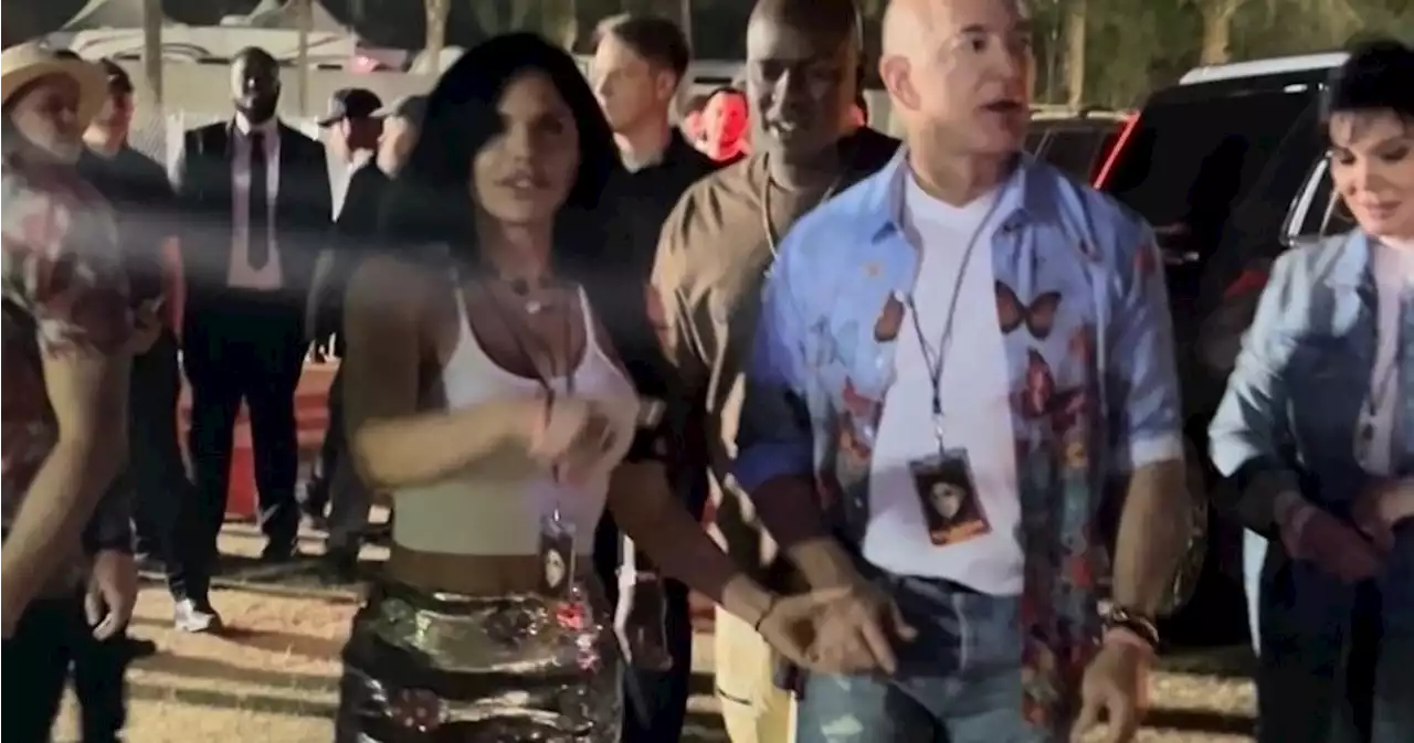 Jeff Bezos at Coachella, Nothing Stealth About His Wealth