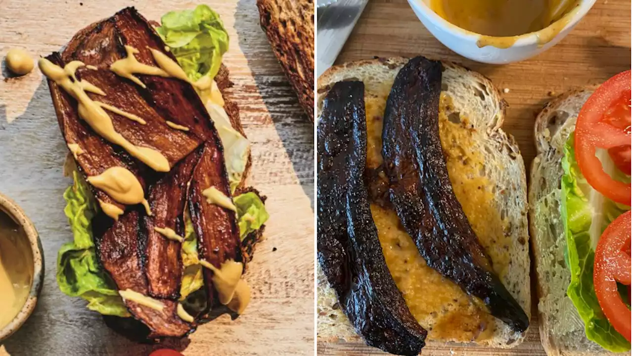 I’m a committed carnivore – but banana skin bacon and mushroom brisket have converted me