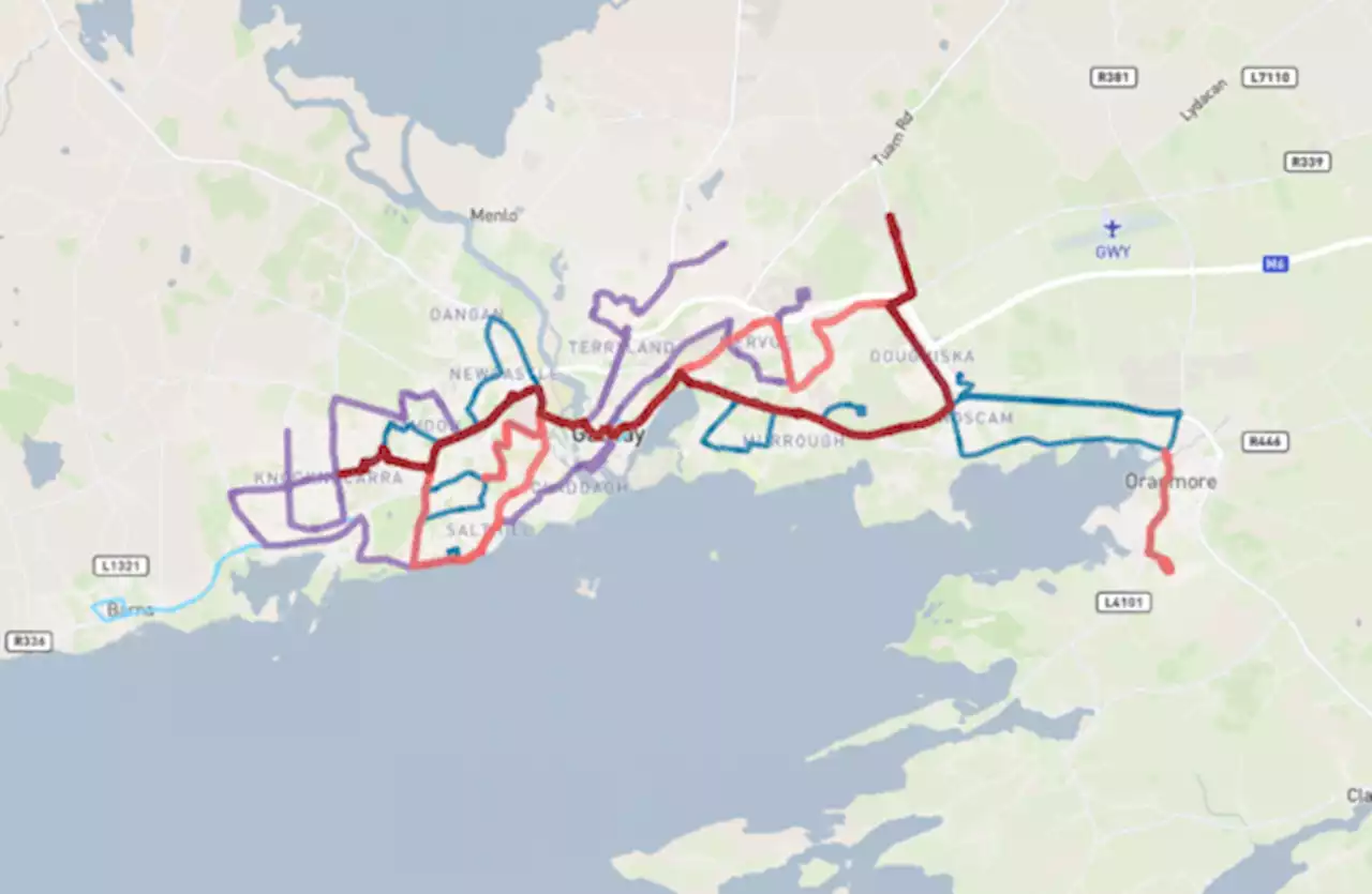 Bus services in Galway to increase by nearly 50% under proposed new network