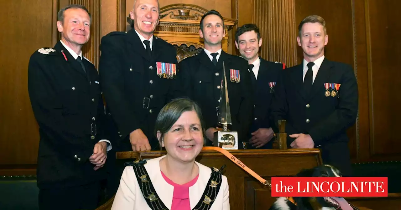 In pictures: Lincoln Civic Award presented to hero firefighters