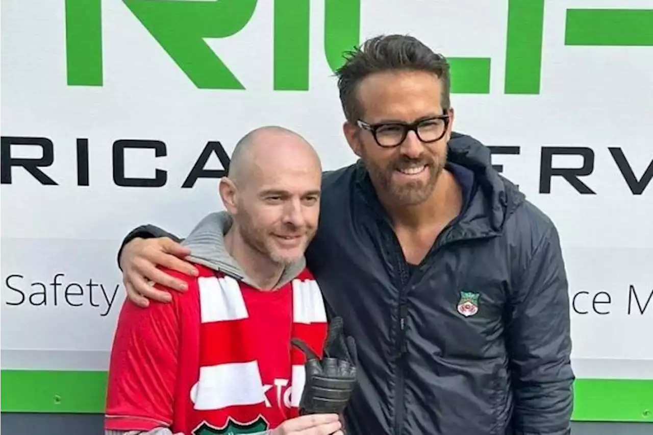 Ryan Reynolds fulfils football fan’s dying wish to watch Wrexham in person