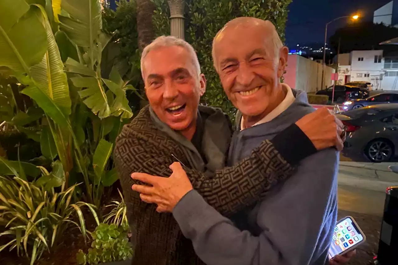 Len Goodman seen hugging Bruno Tonioli to celebrate retirement in last pic