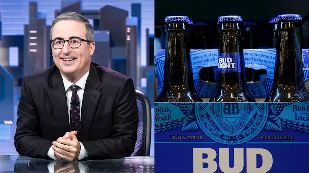 John Oliver Blasts Budweiser’s Response to Backlash Over Trans Influencer Partnership