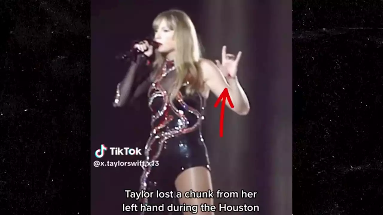 Taylor Swift Cuts Hand During Eras Tour After Nasty Backstage Fall