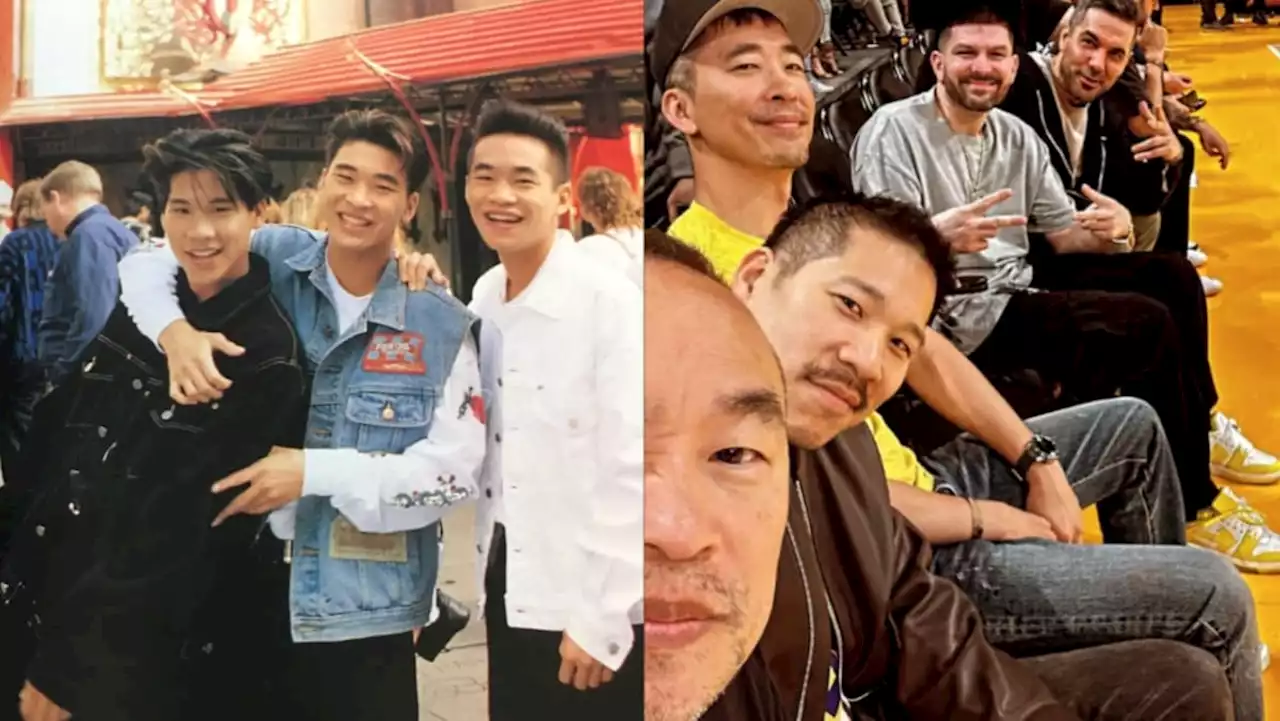 '90s Taiwanese boyband LA Boyz shares rare reunion selfie taken at a recent basketball match