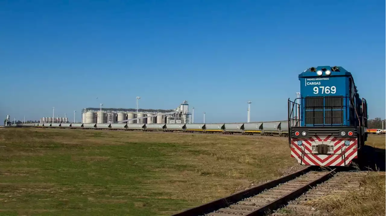 Récord para el transporte de carga en tren: sobresalen los despachos de granos secos y tabaco