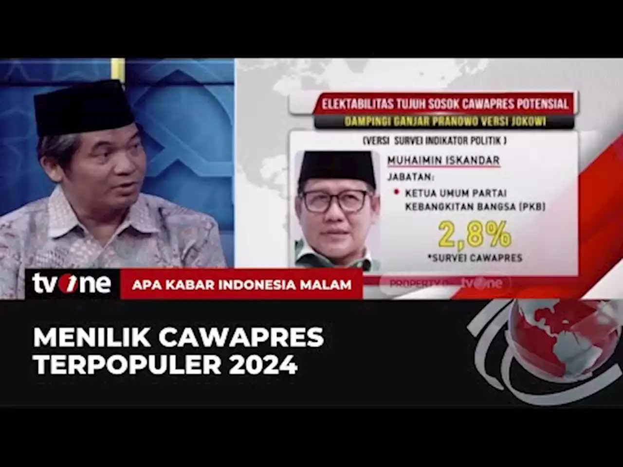 Menilik Cawapres Terpopuler 2024 - tvOne