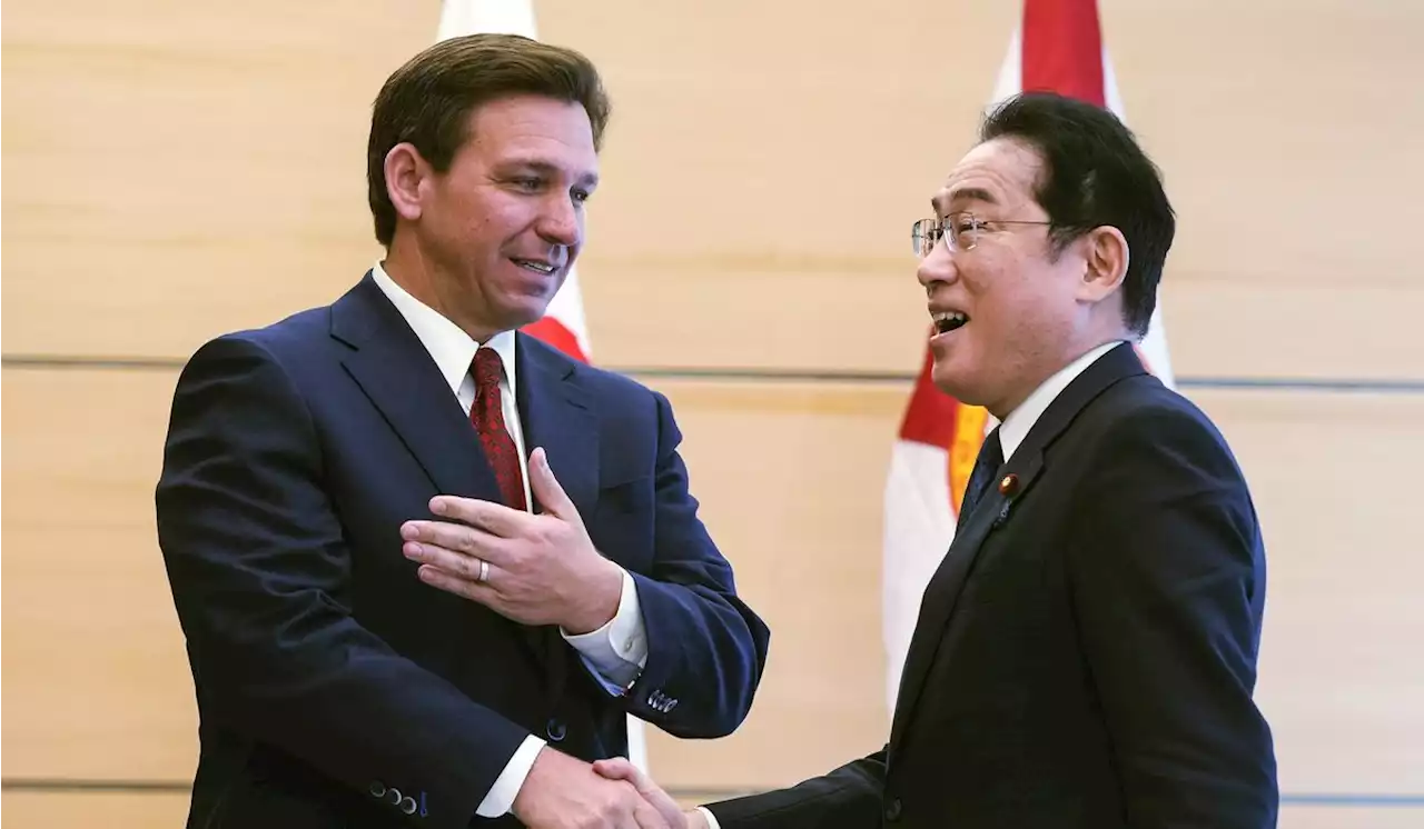 Florida Gov. Ron DeSantis in Japan ahead of expected U.S. presidential bid