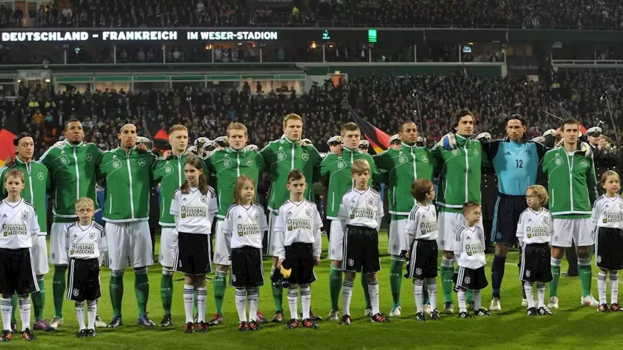 dfb bestätigt: deutschland trifft im weserstadion auf ukraine