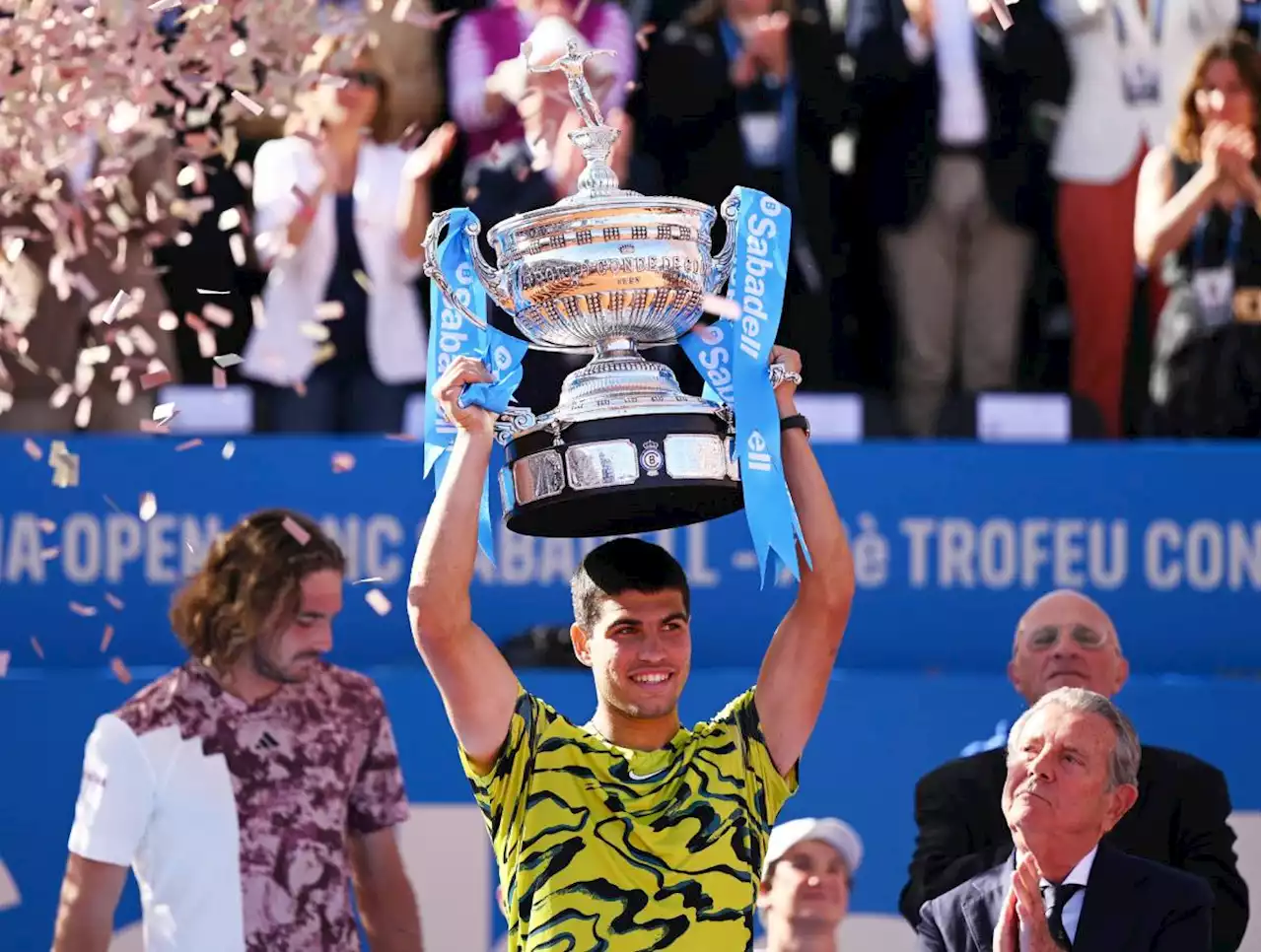 Carlos Alcaraz se corona como ganador del Barcelona Open tras vencer a Stefanos Tsitsipas