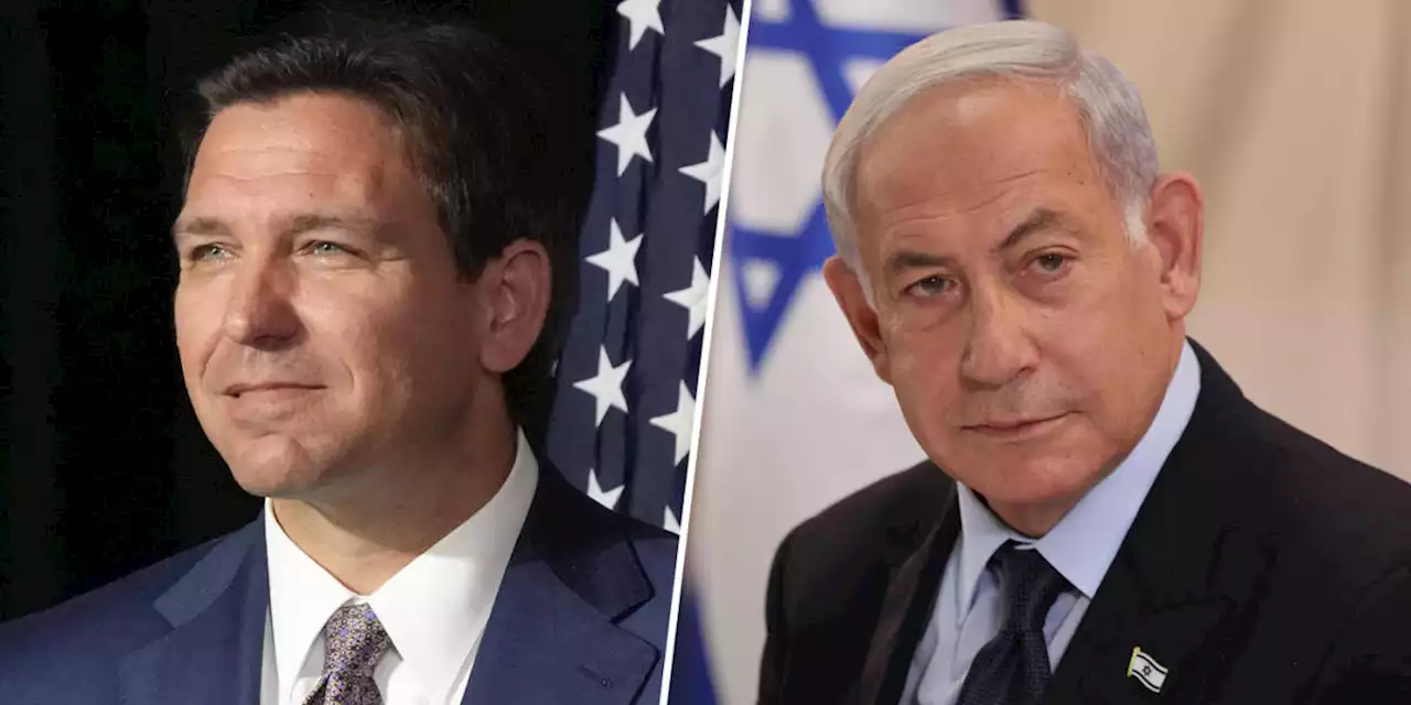 Benjamin Netanyahu says he will meet with Florida Gov. Ron DeSantis in Israel