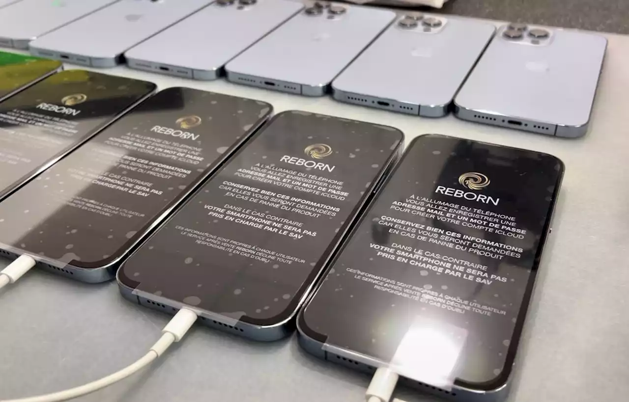 Près de Nice, les téléphones s’offrent une nouvelle vie sous le soleil