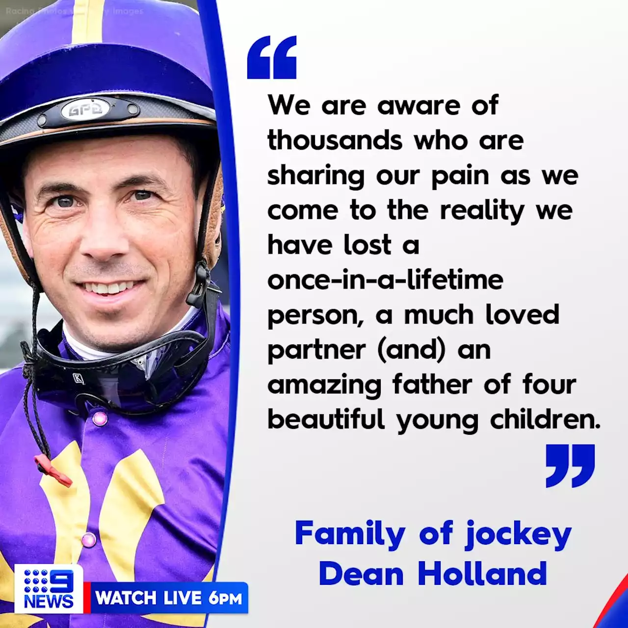 Victorian jockey Dean Holland dies after race fall