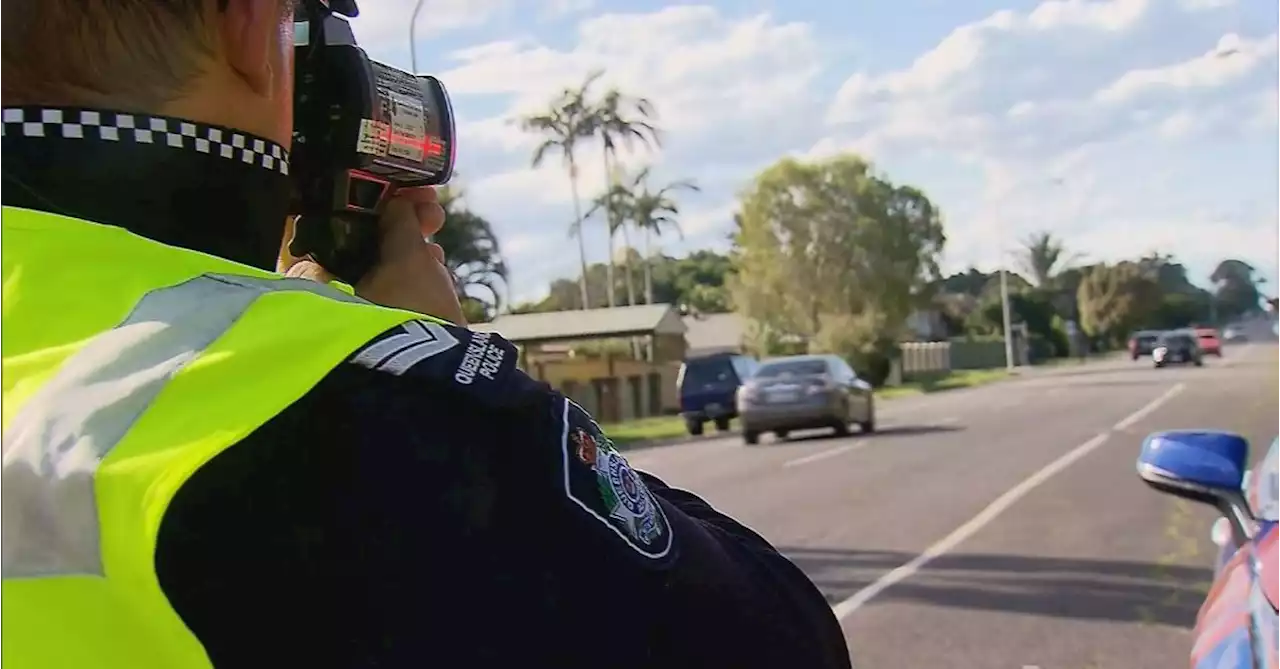 The Queensland driver fined for speeding more than once a week