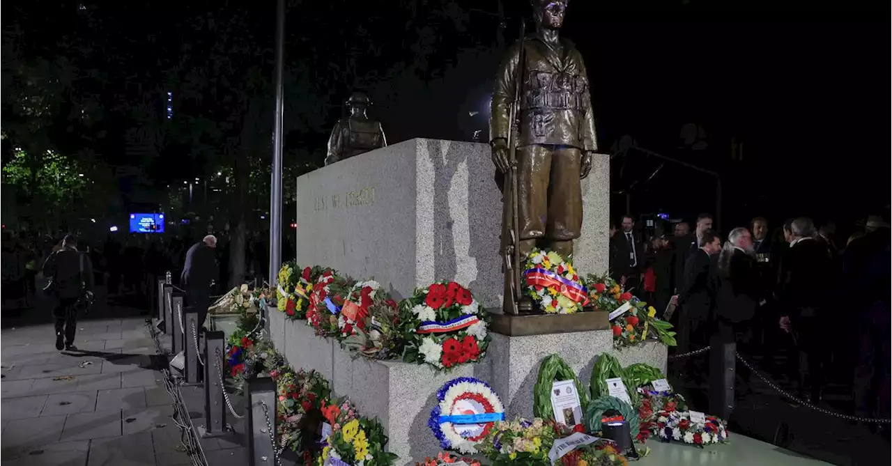 Man allegedly bites police officer during Anzac Day arrest