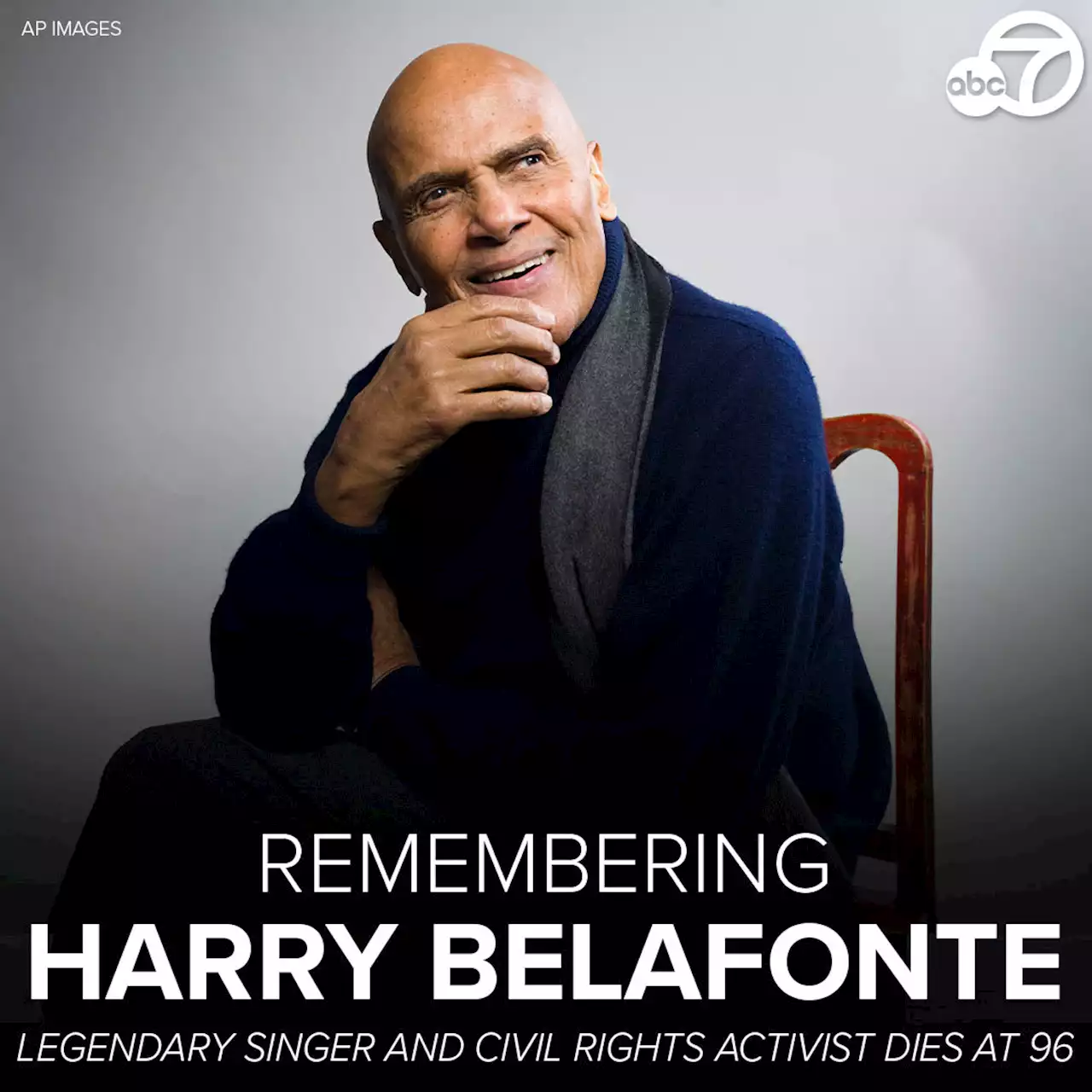 Legendary singer, civil rights activist Harry Belafonte dies at 96