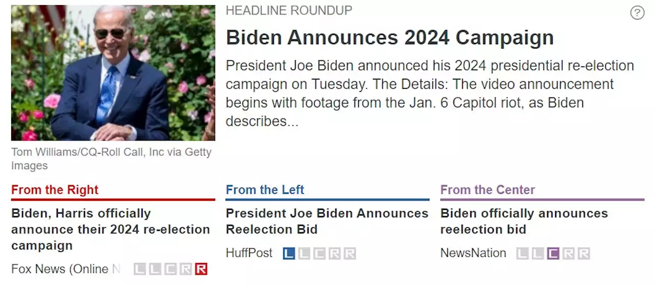 Biden Announces 2024 Campaign