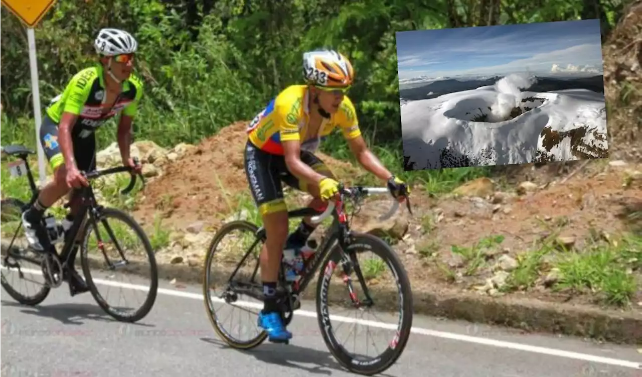 La actividad en el Nevado del Ruiz obliga a hacer cambios en la Vuelta a la Juventud 2023