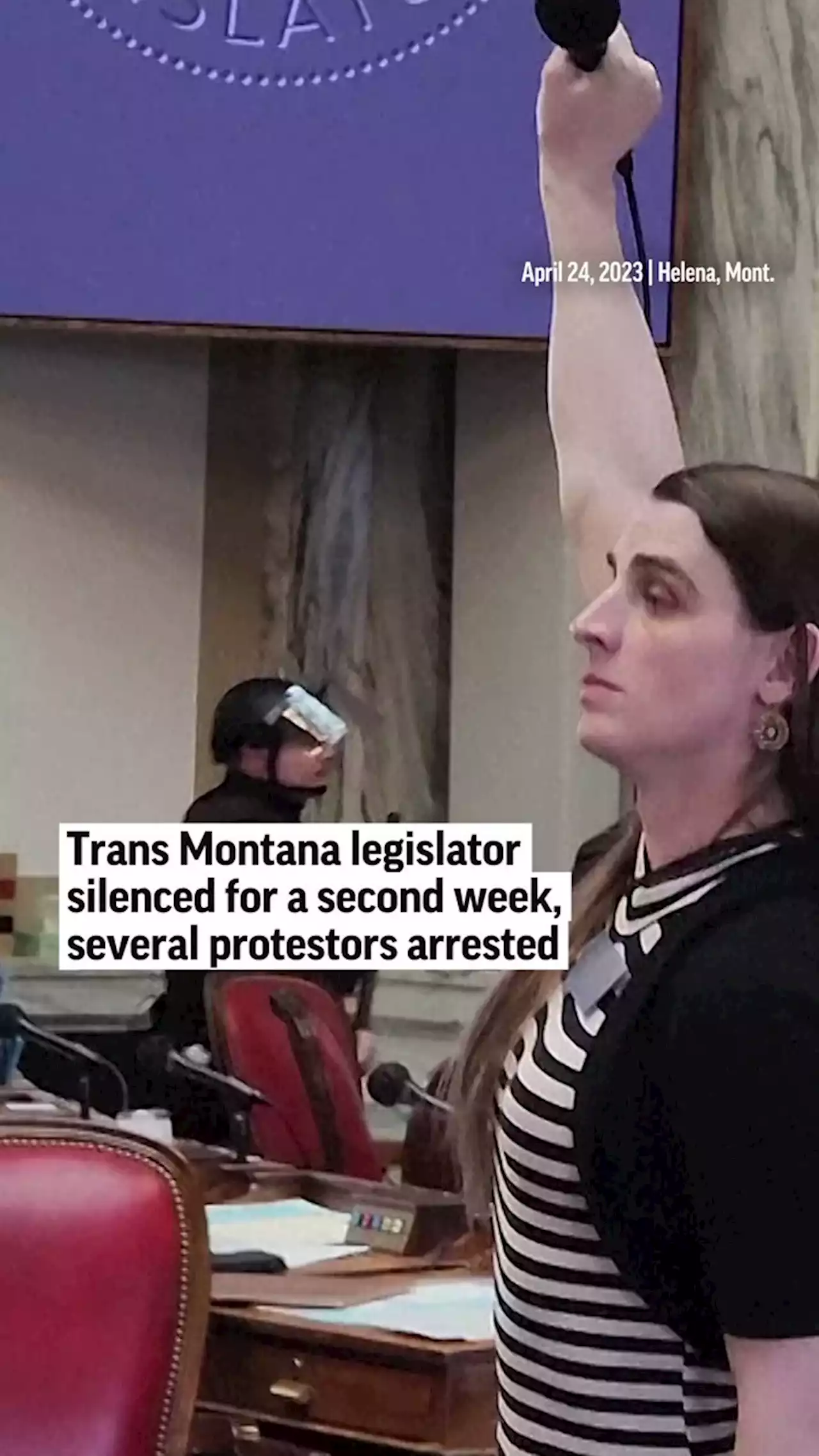 Standoff endures over Montana transgender Democrat's remarks