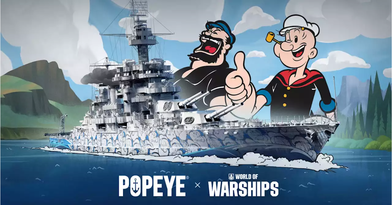 Popeye Is Sailing Straight Into A World Of Warships Crossover