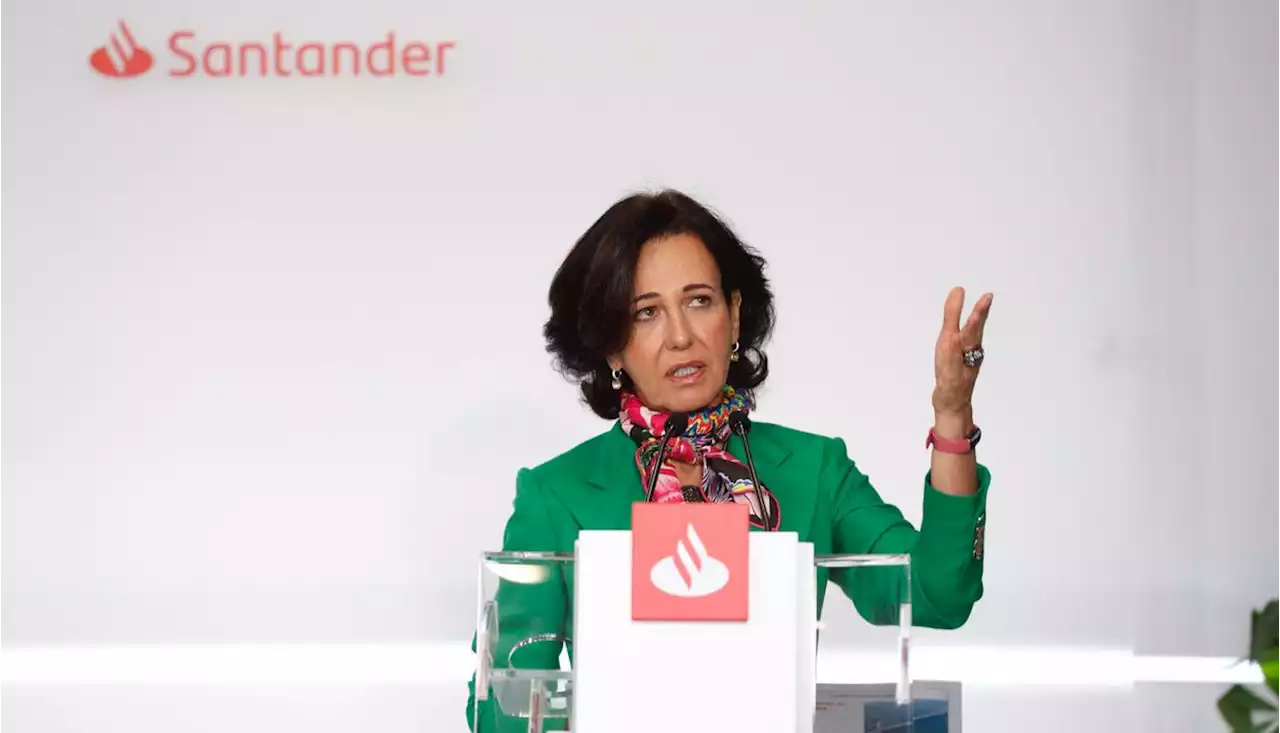 Santander bate su récord de beneficios hasta marzo pese al pago del impuesto a la banca y gana 2.571 millones